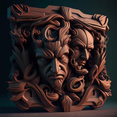 3D модель Игра st Fantasy Rivals (STL)